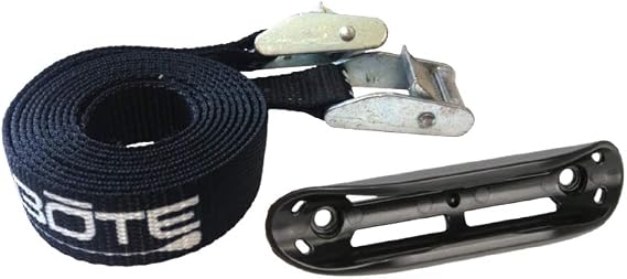 BOTE Cooler Kit Attachment for Stand Up Paddle Board Cooler Tie Down Strap with Optional Plastic Paddle Clip Compatible with SUPs Kayaks Docks Kula Products