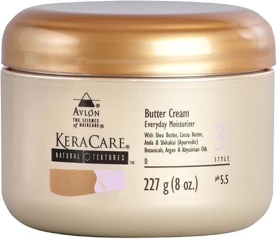 KeraCare Natural Textures Butter Cream- Defines Curls & Coils 8oz