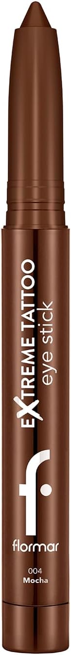 Flormar Extreme Tattoo Mat Asansörlü Kalemtıraşlı Jel Göz Kalemi & Far Stick - 004 Mocha