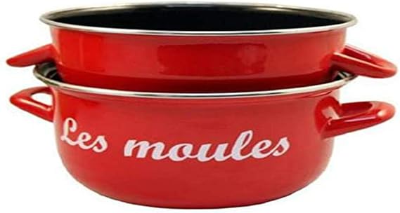 Baumalu 312868 Moulded Stock Pot 18 cm Red Marche