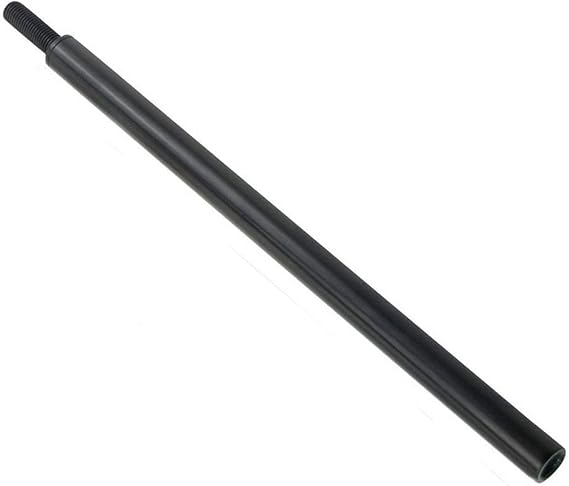 Pursuestar 10 Inch Black Aluminum Shift Knob Extender Extension for 5 6 Speed Manual Gear Shifter Lever 12X1.25