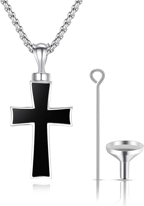 925 Sterling Silver Urn Necklace Cremation Jewelry for Ashes