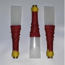 AAR Practice Chanter Reeds 3Pcs (1Set) - Bagpipe Reeds - Cane Material - A Instrument Key