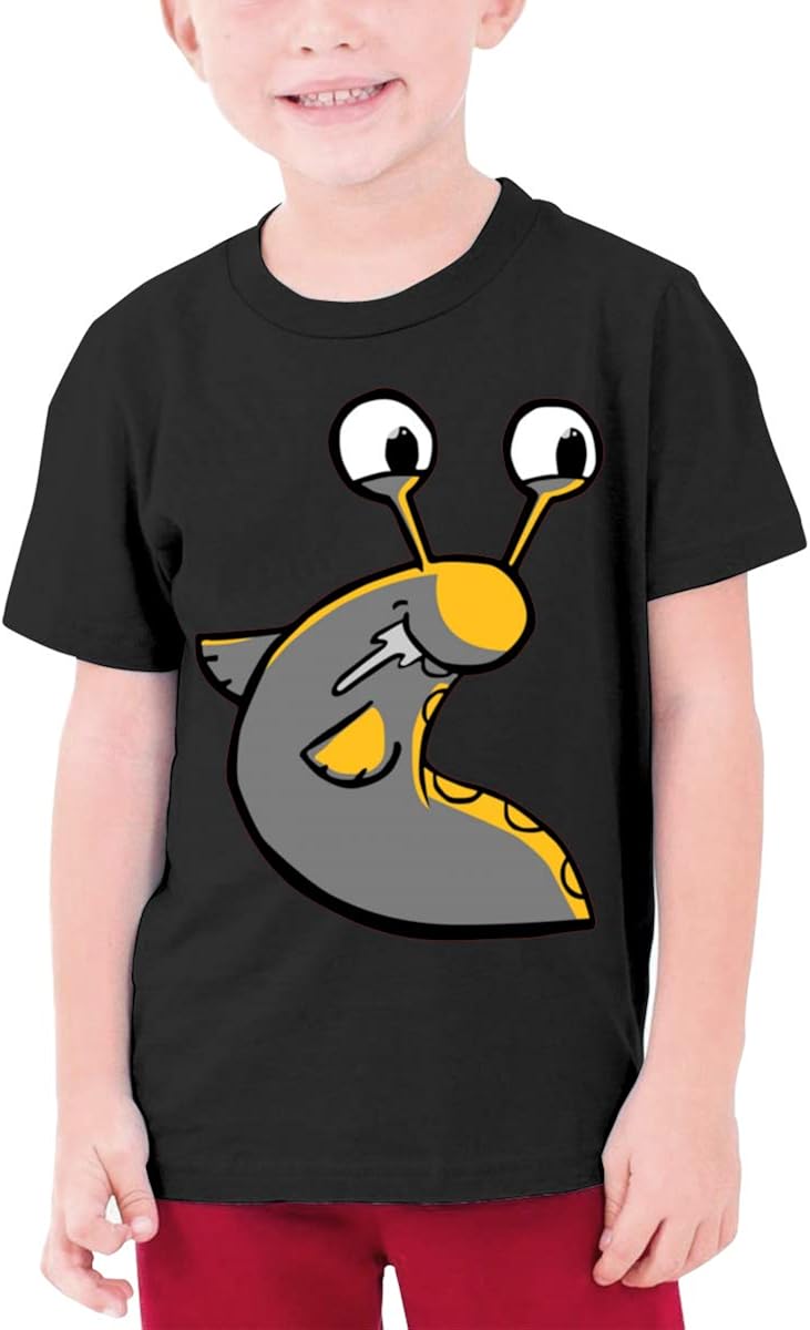 Childrens Je-Lly-Kweb-Belkop-Slogo-Man Casual Round Neck Tee T-Shirt