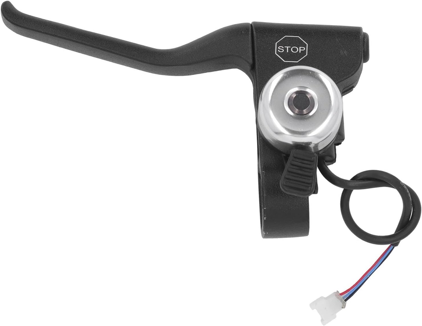 Left Brake Lever Handle for GOTRAX Scooters - Durable Nylon & Metal Replacement Brake with Built-in Bell, Universal Fit Electric Scooter Accessories