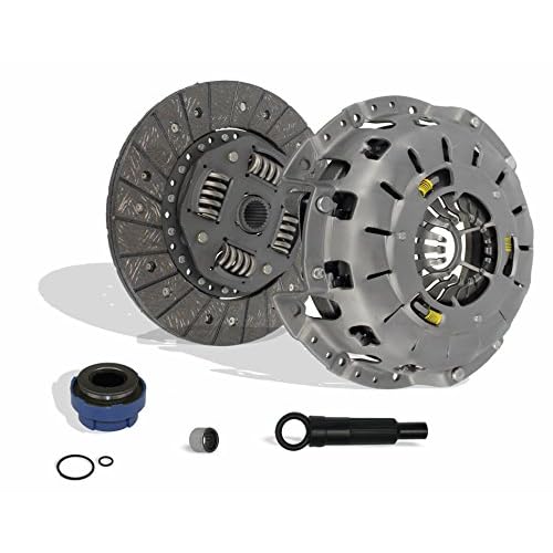 Clutch Kit Compatible With B2300 B2500 Ford Ranger XL XLT SE SX DS STX Troy Splash Base Edge 111994-2011 2.5L 2.3L Gas SOHC 3.0L V6 Gas OHV Naturally Self Adjusting Plate; 07-116