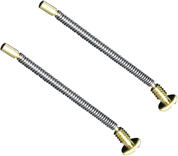 BODYA 2Pcs Lighter Flints Screw Spring with Base Plate for Lighters Replacement Repair Kit Accessories