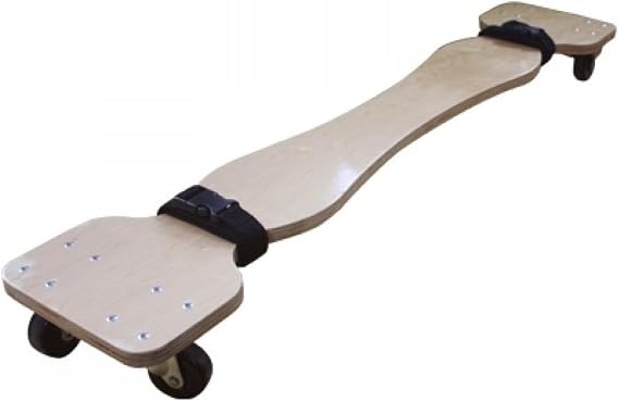 Royal Massage EZ Skate Massage Table Skate Cart - Easy Skateboard Style Base with Straps for Massage Table Moving