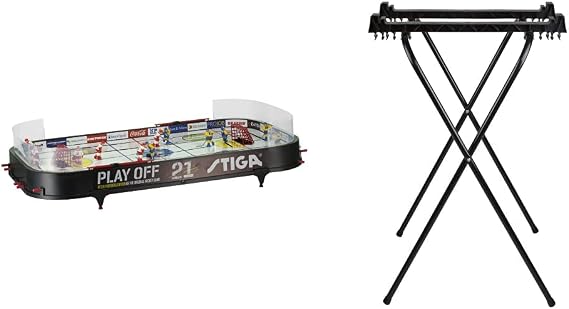 Stiga Tabletop Ice Hockey Game Play Off 21 Sweden-Canada,Black/White,96 x 50 cm