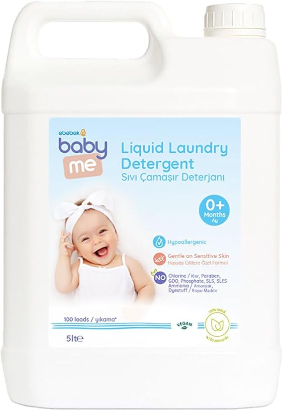 Baby&Me Sıvı Bebek Çamaşır Deterjanı 5000 ml