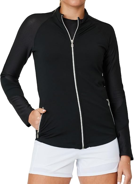 SOFIBELLA Staples Womens Tennis Jacket