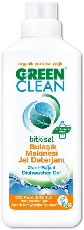 U Green Clean Bulaşık Makinesi Jel Deterjan Portakal 1 Litre