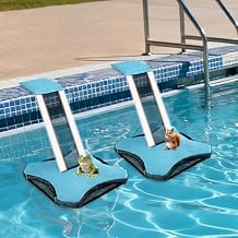 2Pcs Pool Frog Savers 900D Heavy Duty Animal Critter Escape Ramp for Swimming Pool Frog Ramp Ladder Floating Pad for Rescues Wildlife, Squirrel, Toads, Small Animal, Pool Maintenance Accessories