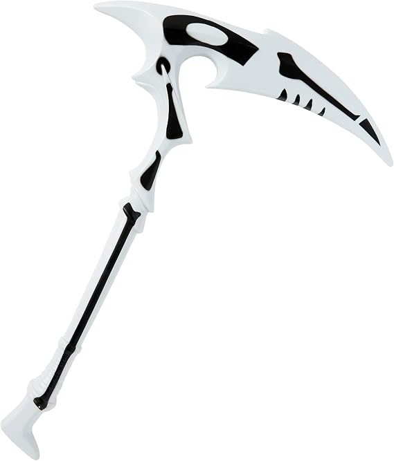 Spirit Halloween Fortnite Skull Sickle Pickaxe | Officially Licensed | Halloween Costume Accessory | Fortnite Prop