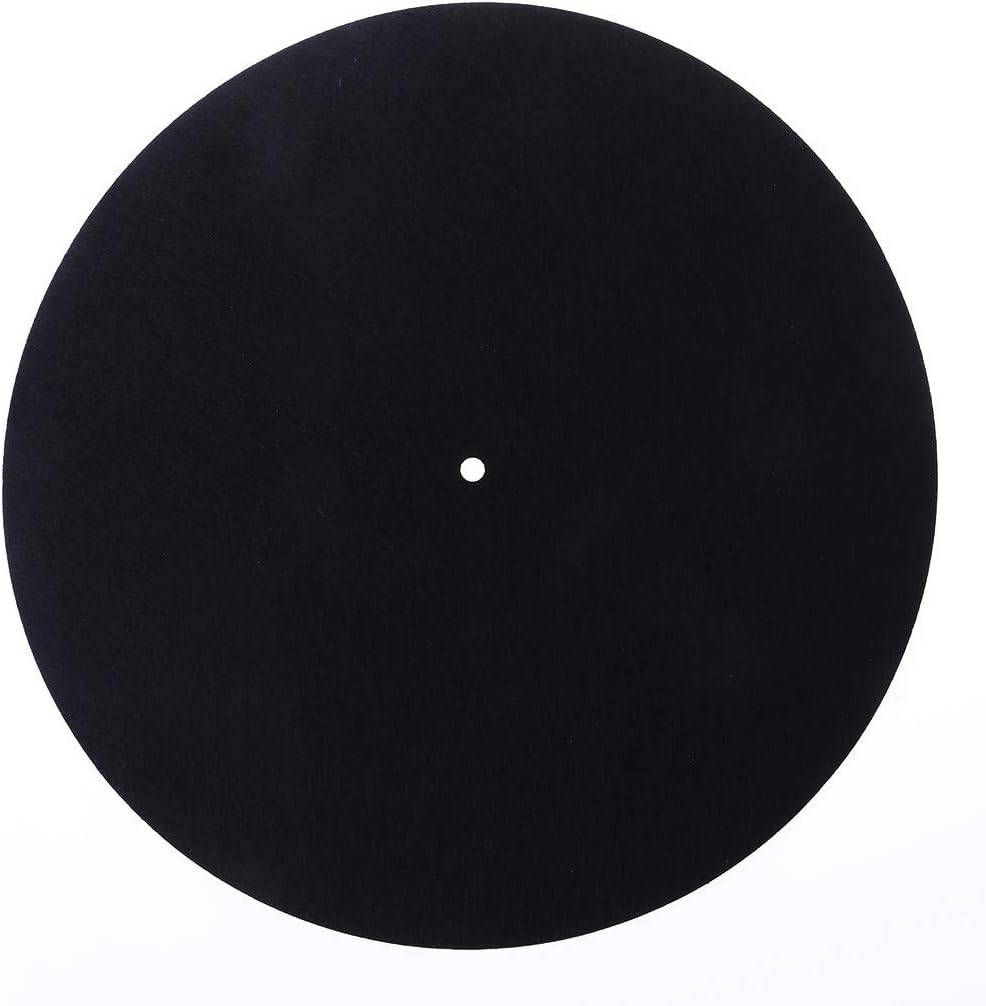 Nonslip Pad, 10 3mm Thick Anti-Static Felt Platter Turntable Mat Anti-Vibration Slipmat Audiophile for LP Vinyl Record Players