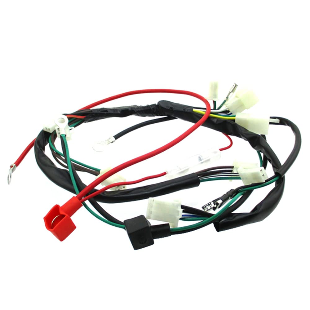 DJ-Motor Wiring Harness Room for 190cc Electric Start Engine Pit Dirt Bike Motorcycle