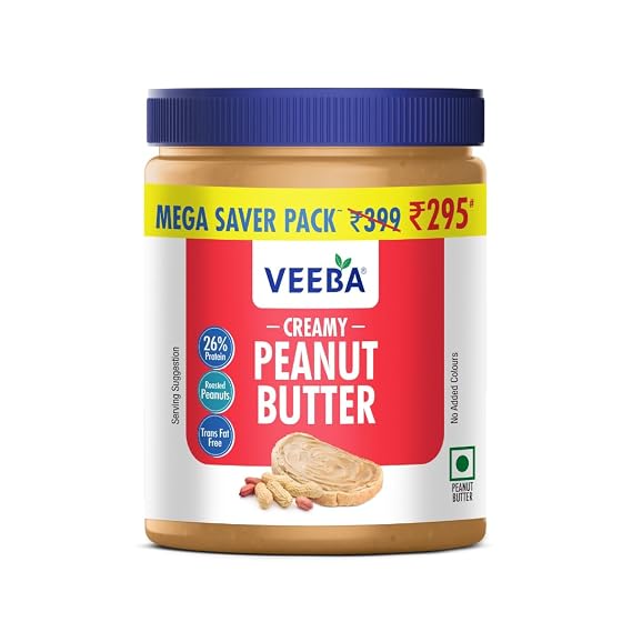 Veeba Creamy Peanut Butter 1kg