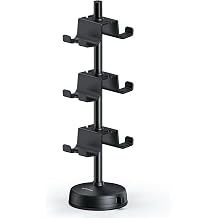 Controller Holder for Desk, Game Controller Storage Organizer Stand Compatible for PS5/PS4/Xbox Series/Xbox One/Switch Pro, Portable Desktop Controller Mount Stable Suction Cup 3 Tiers