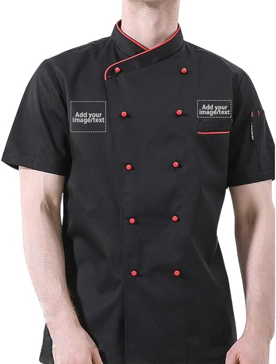 Personalized Customized Chef Jacket Hotel Kitchen Restaurant Chef Coat