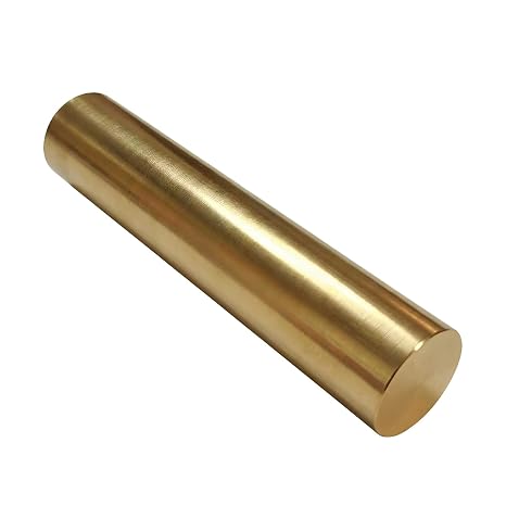 1-1/4"(32mm) Diameter Brass Solid Round Rod 152mm (6") Length H59 Brass Lathe Rod