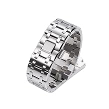 Brand Watchband 28mm Full Stainless Steel Watch Band Bracelet For Audemars And Piguet Strap ROYAL OAK Watchband For 15710 15703