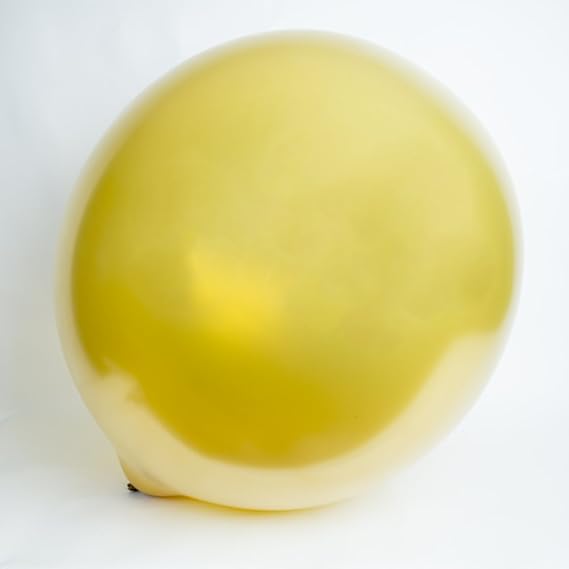 Tuf-Tex Gold Round Balloons - 36"