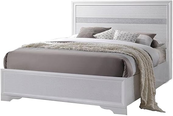 Acme Furniture 25760T Naima Twin Bed, White
