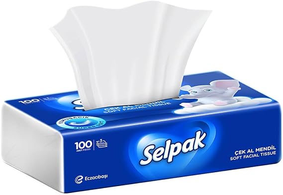 Selpak Check Al Wipes 100 Pieces