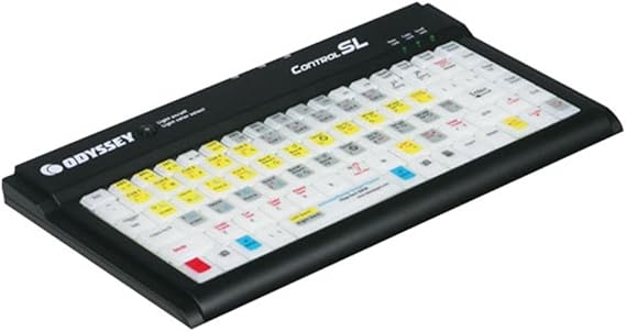 Odyssey CONTROLSL Serato/Traktor Scratch Compact Color Changing LED Backlit Keyboard