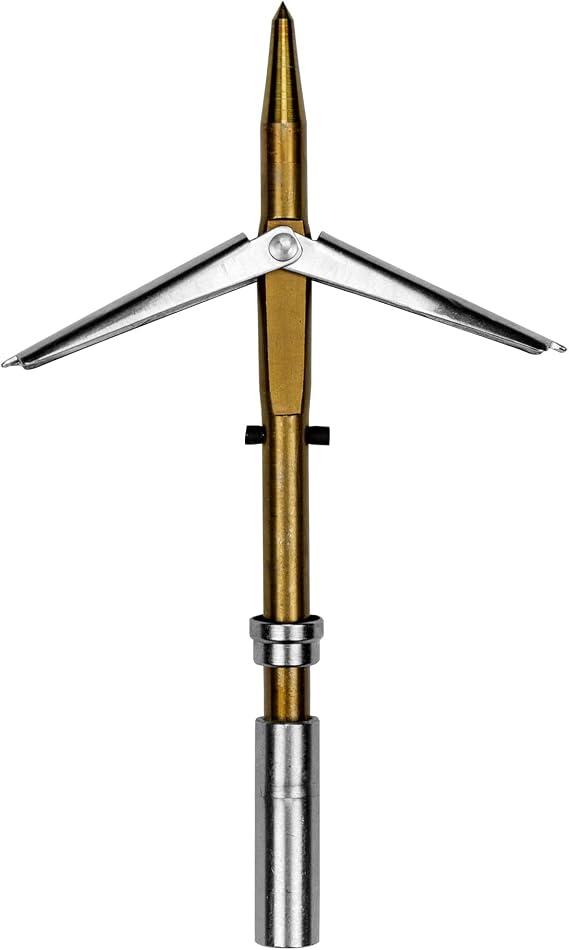JBL Rotating Long Wing Rockpoint, Speargun Tip, 5/16 Threads