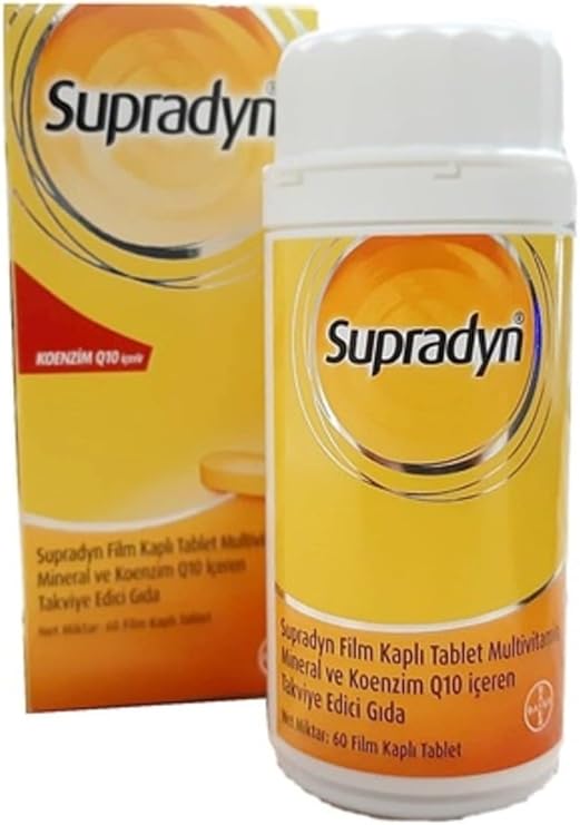Supradyn Coenzyme Q10 60 Tablets