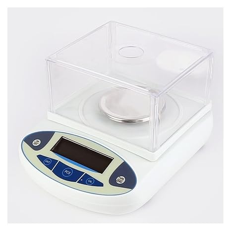 Analytical Balance, Solid Analytical Balance 200/300g X 1 Mg 0.001g Electronic Lab Weight Scale Digital High Precision With Windshield for Lab, Jewelry Store(300g 0.001g)
