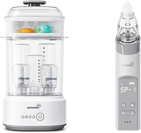 Grownsy Baby Bottle Steriliser and Dryer & Baby Nasal Aspirator
