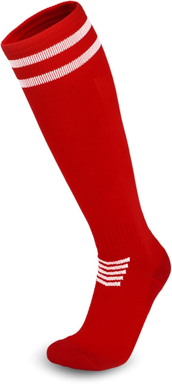 Bestgift men child High tube football socks men's thickened towel bottom long tube sports socks children's knee socks