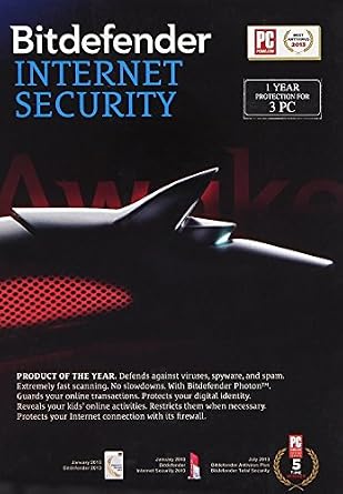 Bitdefender Internet Security 2014 Standard M2 (3-Piece/1-Year)