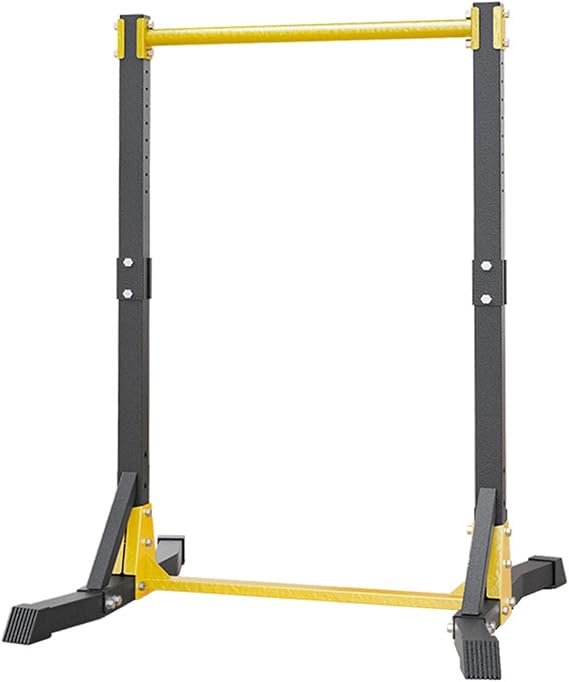 Pull Up Bar Free Standing,Portable Adjustable Height Pull Up Bar Station,Heavy Duty Pull Up Tower Station,Outdoor Metal Pull Up Bar with 11 Gears Adjustment,400LBS Pull Up Stand for Home Gym Black