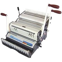 Akiles DuoMac-C51 Binding Machine & Punch Heavy Duty 2-in-1 Combs & 5:1 Coil