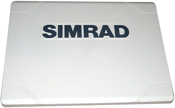 Simrad 000-14147-001 GO12 Sun Cover, White with Gray Lettering