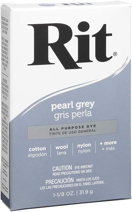 Rit All-Purpose Powder Dye, Pearl Gray