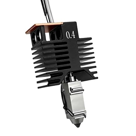 Bewinner 48W Ceramic Block High Flowrate 3D Printer Hotend Kit Upgraded 0.4mm Nozzle Stable Rapid Heating Direct Fit for Snapmaker U1 Ideal for High Speed Printing Professionals
