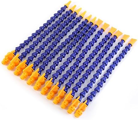 1/4" PT 12Pcs Coolant Hose,Coolant Pipe,for Lathe, Milling, CNC Machine, Hydraulic Machinery and Water Cooling System