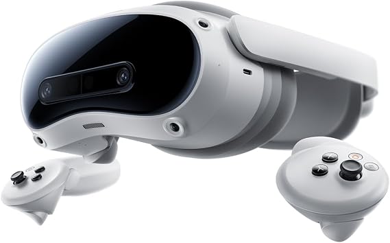 PICO 4 Ultra 256GB Integrated VR Headset Motion Tracker Compatible VRChat MR Lightweight Design Wifi 7 Space Video