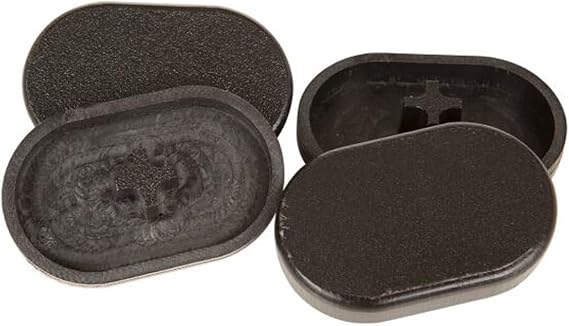 Grizzly Sliding Feet (4-Pack) | Cooler Accessory Mobile Cooler | Black