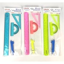 Elastİk Çİzİm Takimi 30 Cm Pergellİ