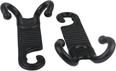 2 Pack Car Hooks for Back Seat Headrest Storage Organizer for Bags and Coats