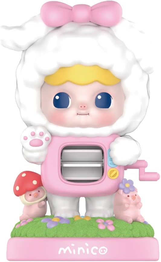 POP MART Minico Rabbit Boa Memories Figure Toy Box Bulk Popular Collectible Random Art Toy Hot Toys Cute Figure Creative Gift, for Christmas Birthday Party Holiday