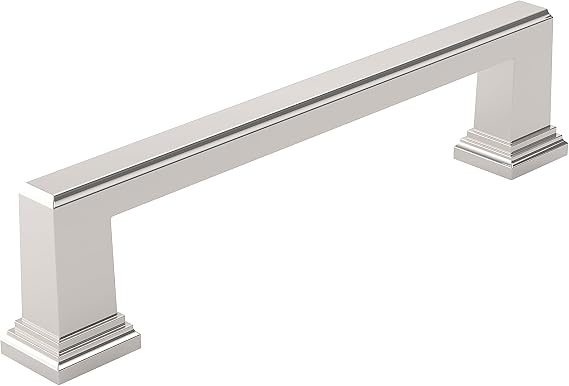 Richelieu | Mirabel 5 1/16-in (128 mm) Polished Nickel Beveled Cabinet Pull