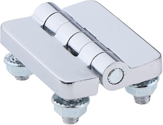 Hinges 1 Pcs Heavy Duty Stainless Steel Boat Cabin Door Hinge with Screw Bolt (Color : Silver)
