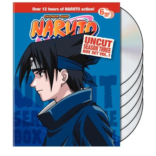 Naruto Uncut Box Set: Season 3, Vol. 1
