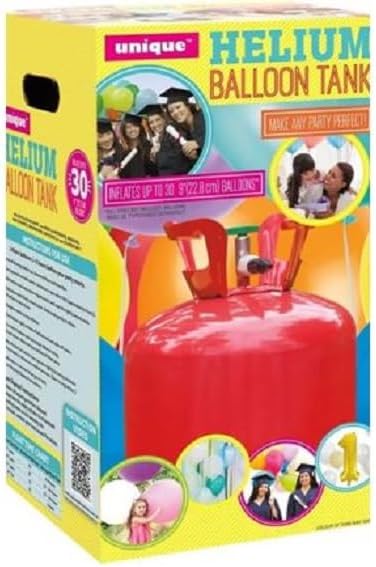 Balloon Helium Gas Disposable Cylinder Canister Birthday Party Fills upto 30 Balloons